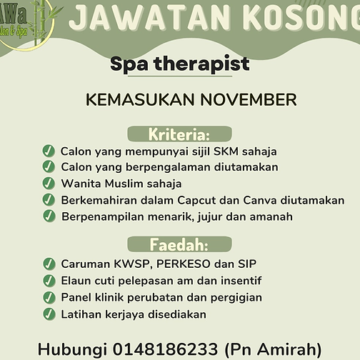 AWa Salon & Spa Tumpat 1 awa salon spa tumpat