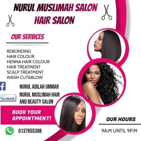 salon muslimah terbaik di kampung pasir gudang baru
