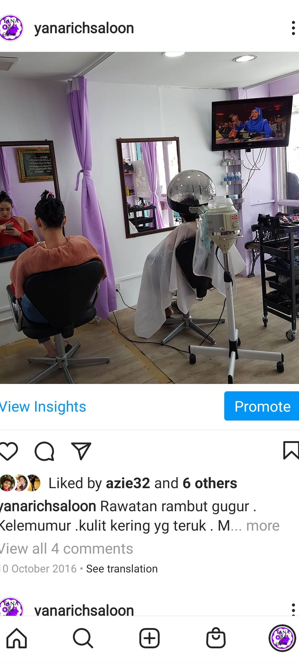 Yana Rich Hair & Beauty Saloon (Salon Muslimah) 1 yana rich hair beauty saloon salon muslimah